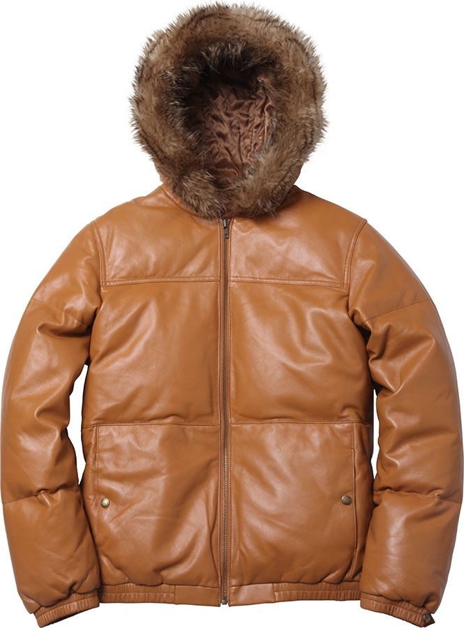 Leather Down Jacket 2